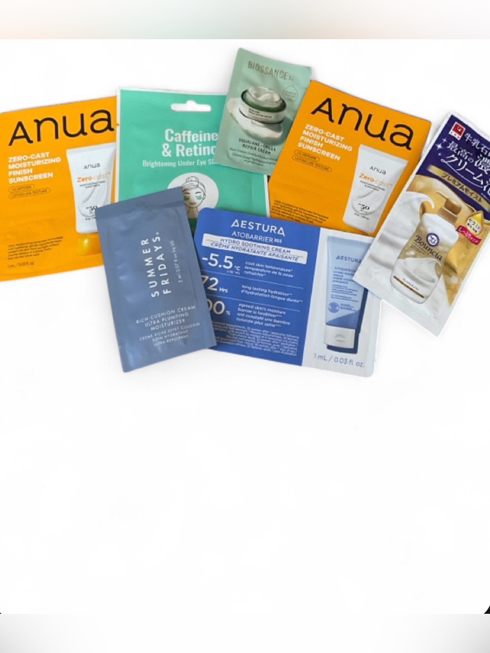 Korean Skincare Pack - Anua Aestura Summer Fridays | Retinol Sunscreen Eyepatch